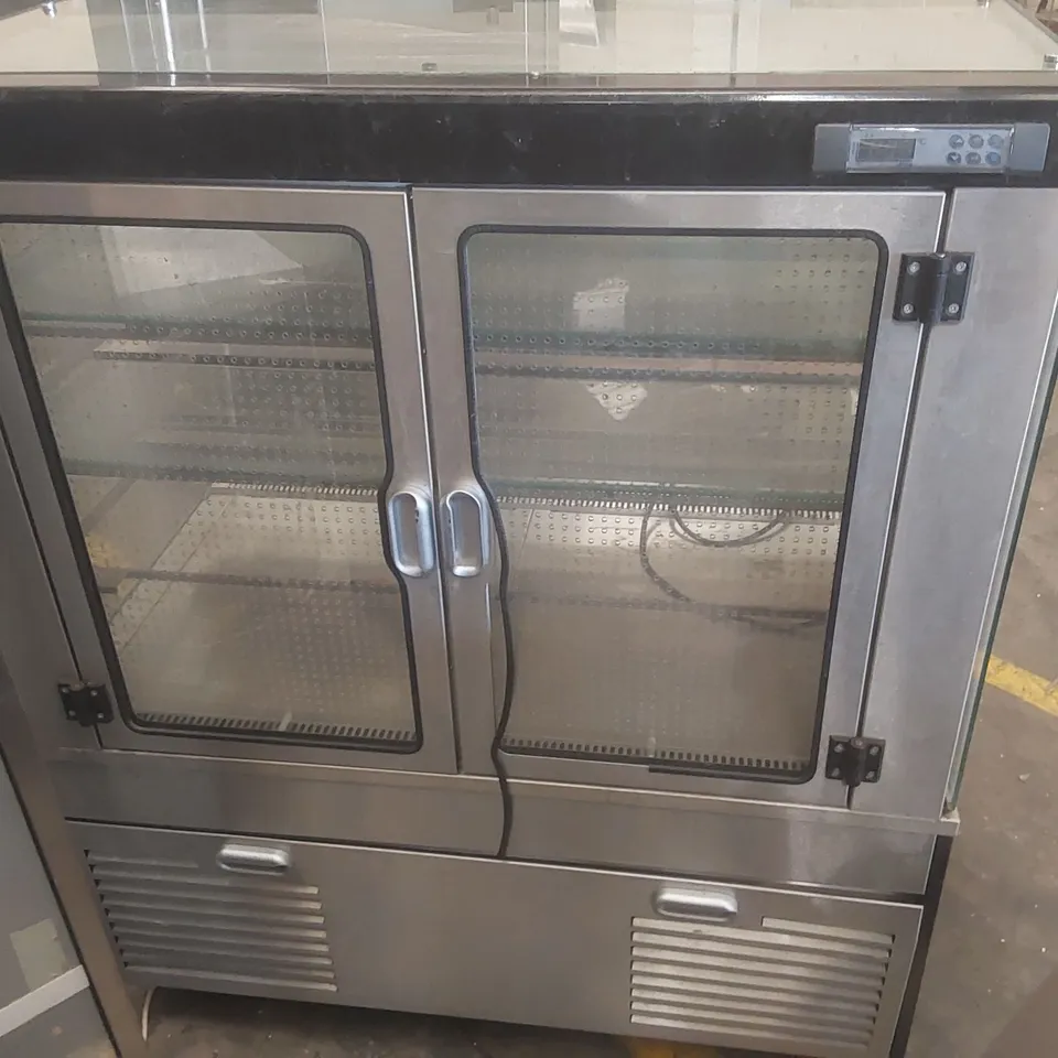 COMMERCIAL TEMPERATURE CONTROLLED FOOD DISPLAY CABINET