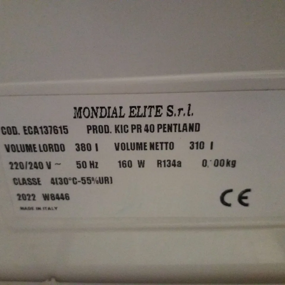 MONDIAL ELITE KICPR40 UPRIGHT FREEZER