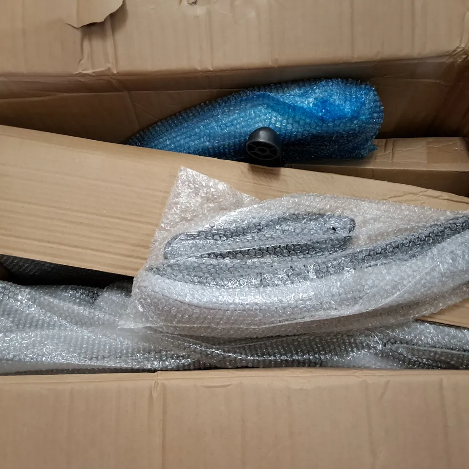 PALLET OF ASSORTED HOUSEHOLD ITEMS TO INCLUDE BOXED OFFICE CHAIR AND 3X6M PARTY TENT