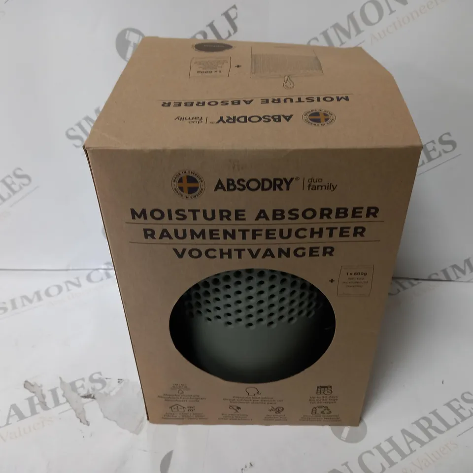BOXED ABSODRY MOISTURE ABSORBER IN GREEN