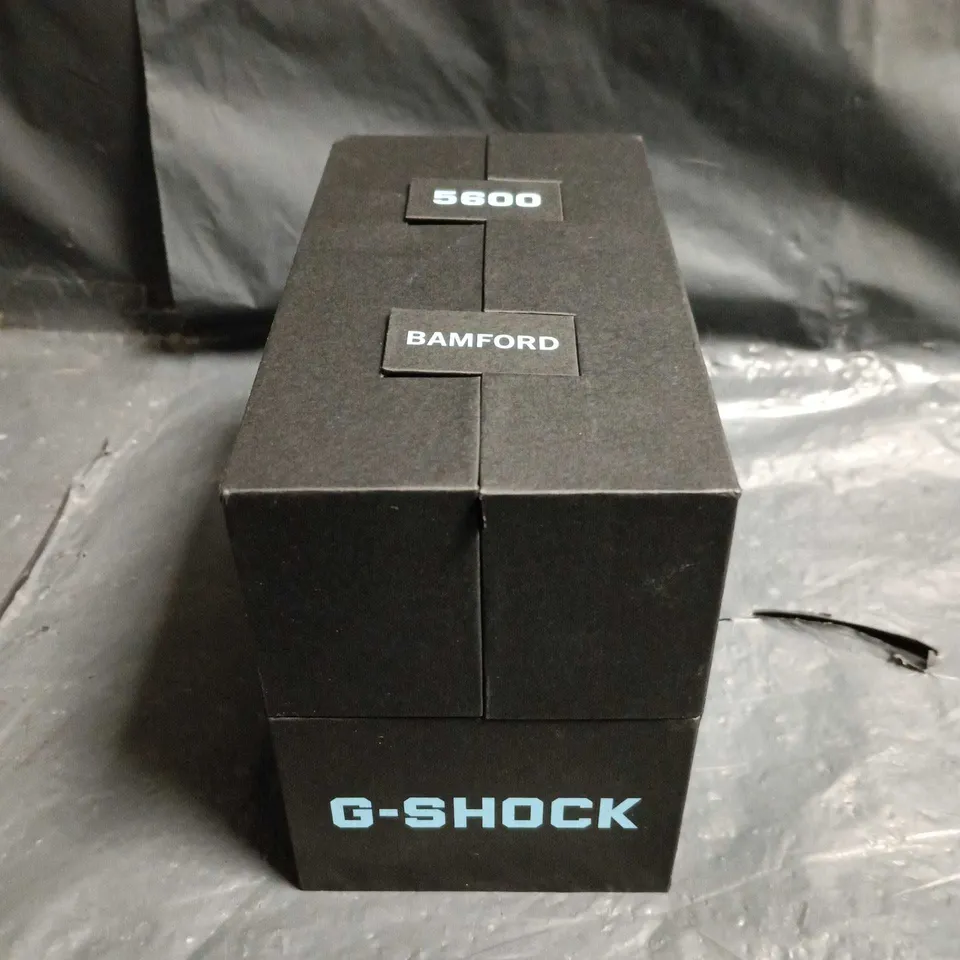 BAMFORD CASIO G-SHOCK DW-5600 WATCH – BOXED