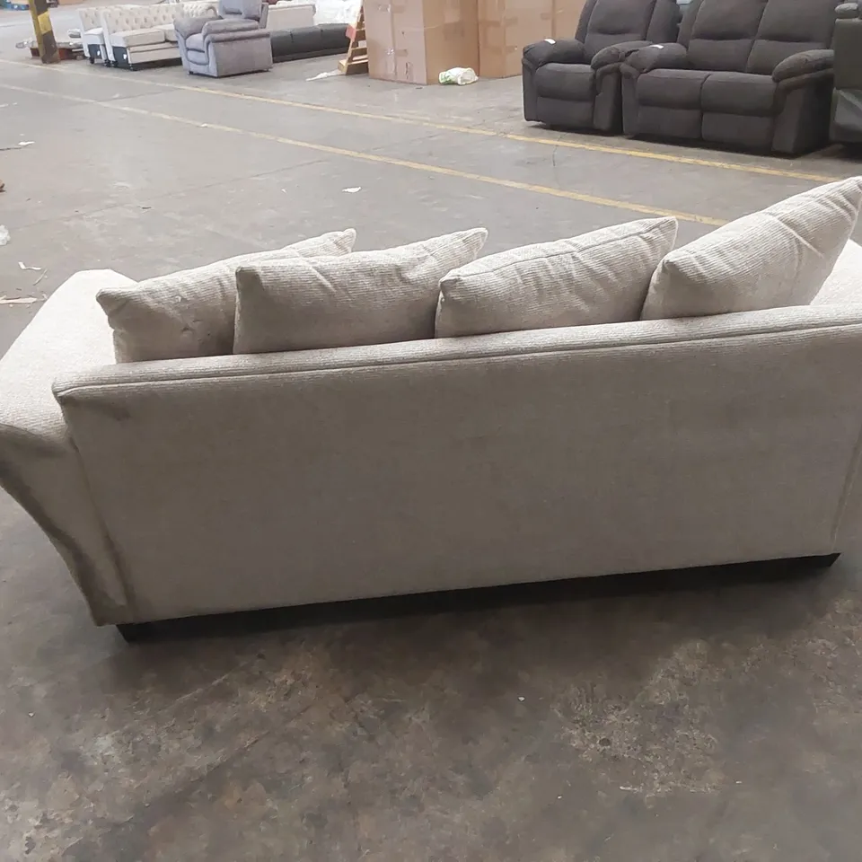 DURY CHUNKY WEAVE 3 SEATER SCATTERBACK SOFA RRP £649