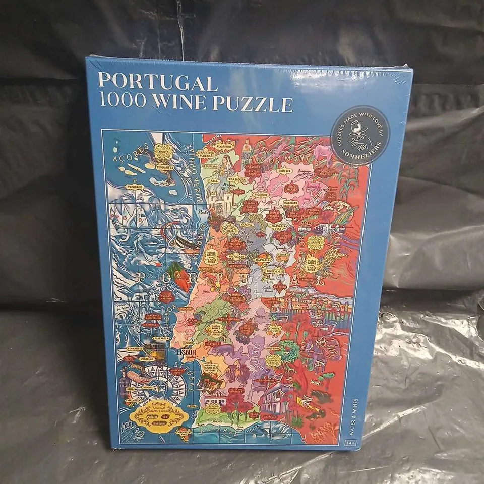 BOXED AND SEALED PORTUGAL 1000 WINE PUZZLE