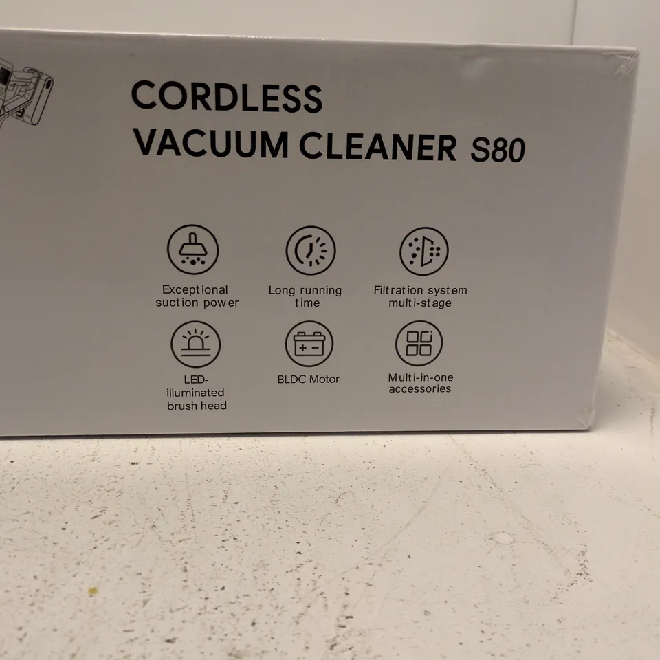 SIXPAD CORDLESS VACUUM CLEANER S80 – BOXED
