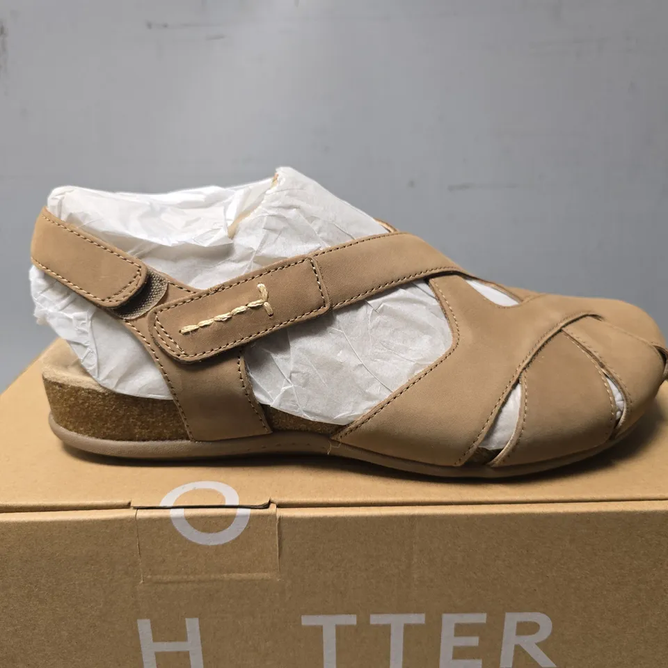 BOXED HOTTER CATSKILL II SHOES - UK 7 