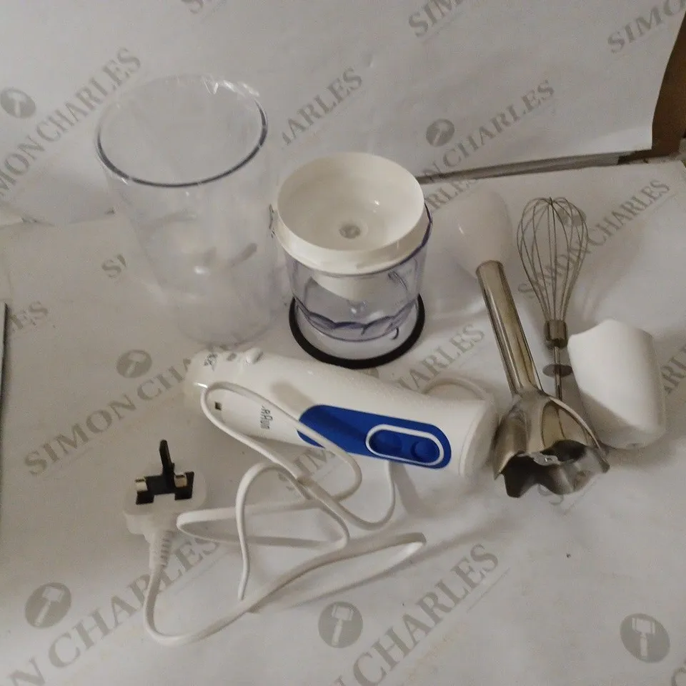 BRAUN MQ3025 SPAGHETTI HAND BLENDER 