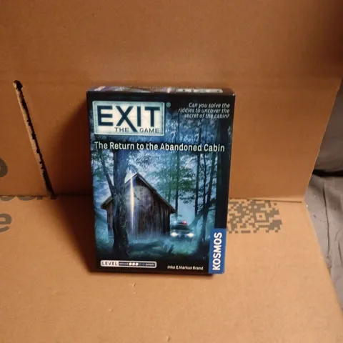 EXIT: THE GAME – THE RETURN TO THE ABANDONED CABIN (KOSMOS)