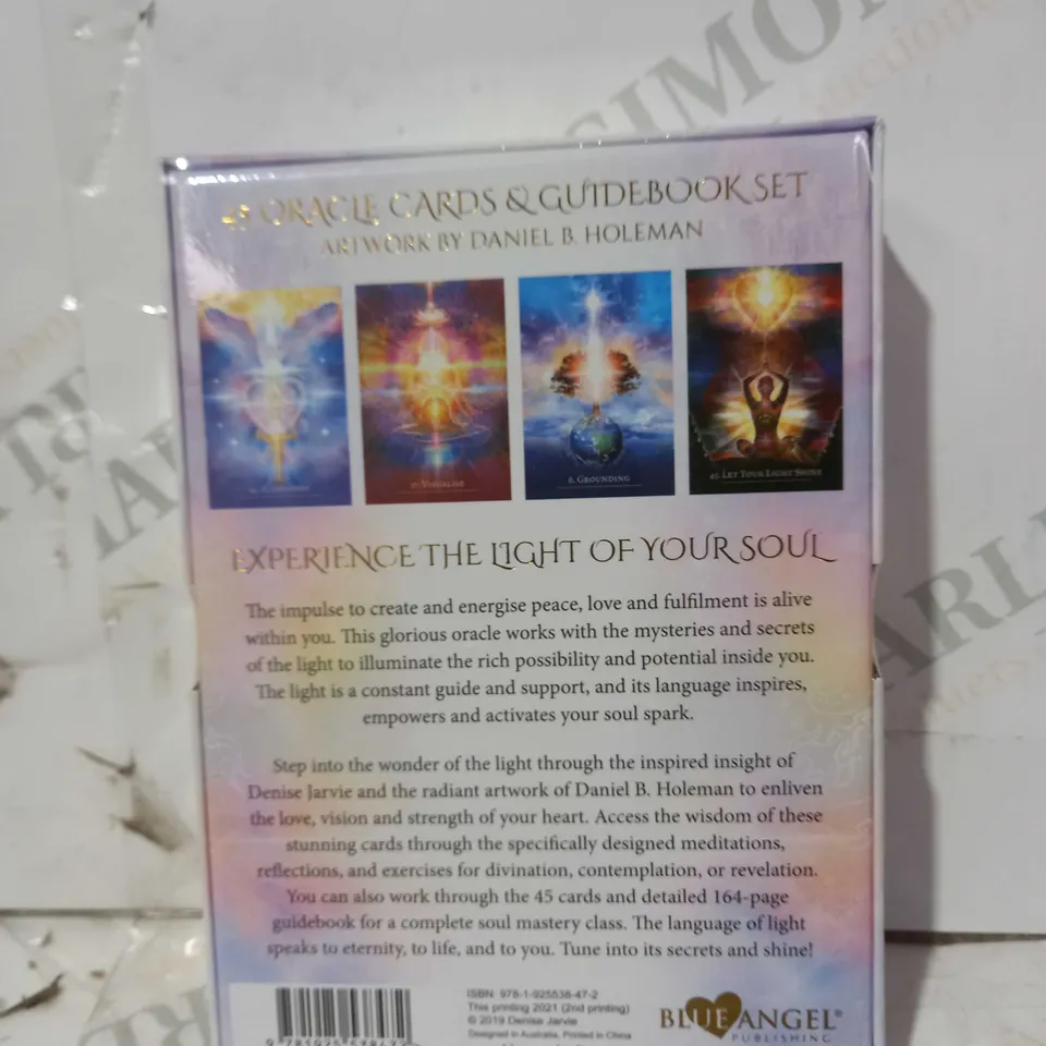 THE SECRET LANGUAGE OF LIGHT ORACLE CARDS