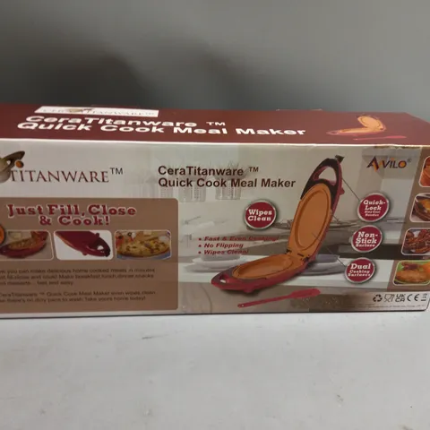 BOXED CERA TITANWARE QUICK COOK MEAL MAKER
