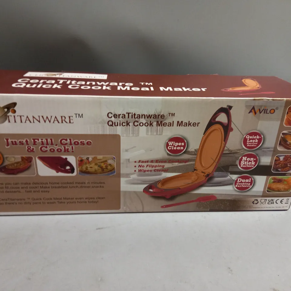 BOXED CERA TITANWARE QUICK COOK MEAL MAKER
