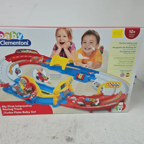 CLEMENTONI BABY MY FIRST INTERACTIVE RACING TRACK