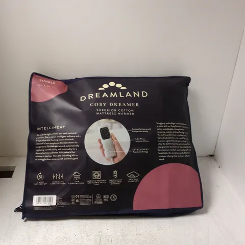 DREAMLAND COSY DREAMER MATTRESS WARMER – SINGLE (150 X 80 CM)