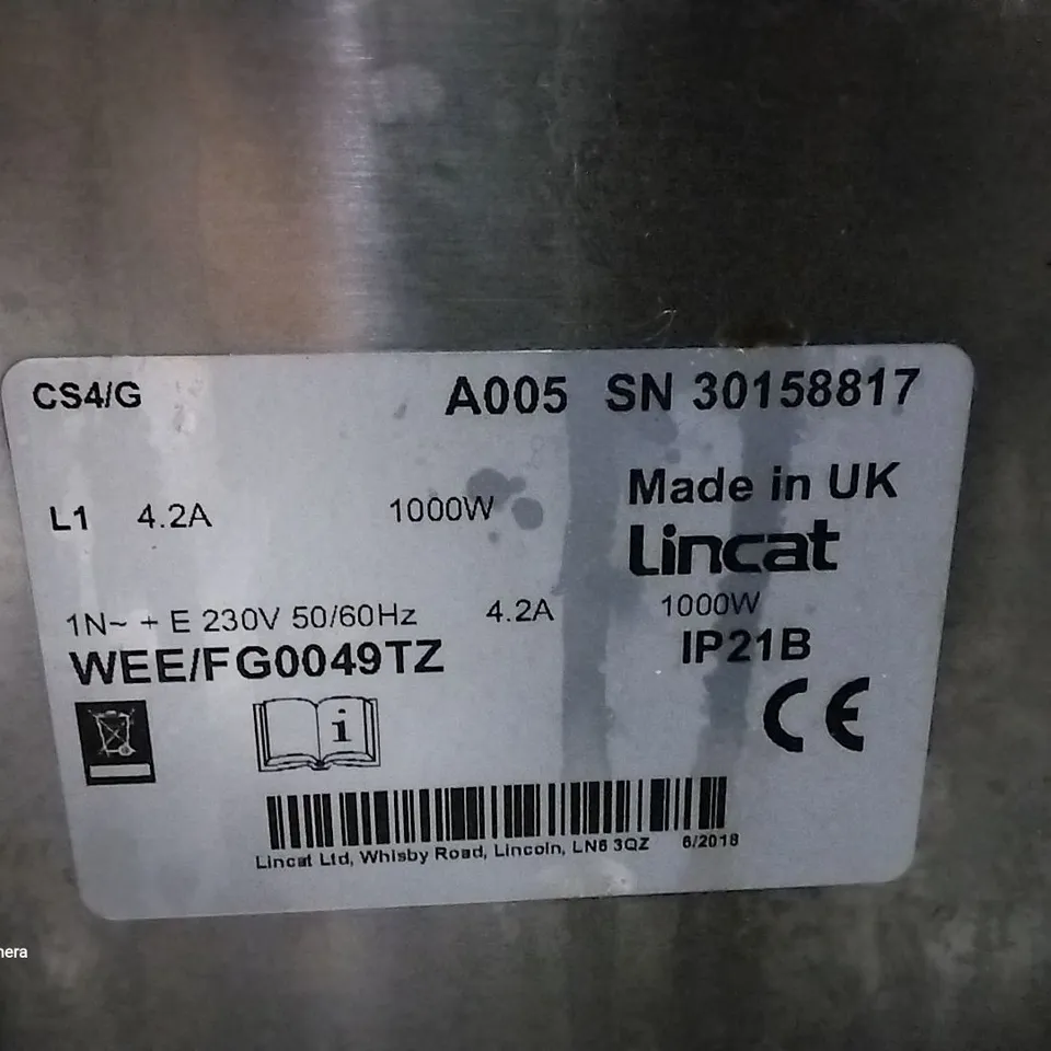 LINCAT SILVERLINK 600 CHIP SCUTTLE CS4/G