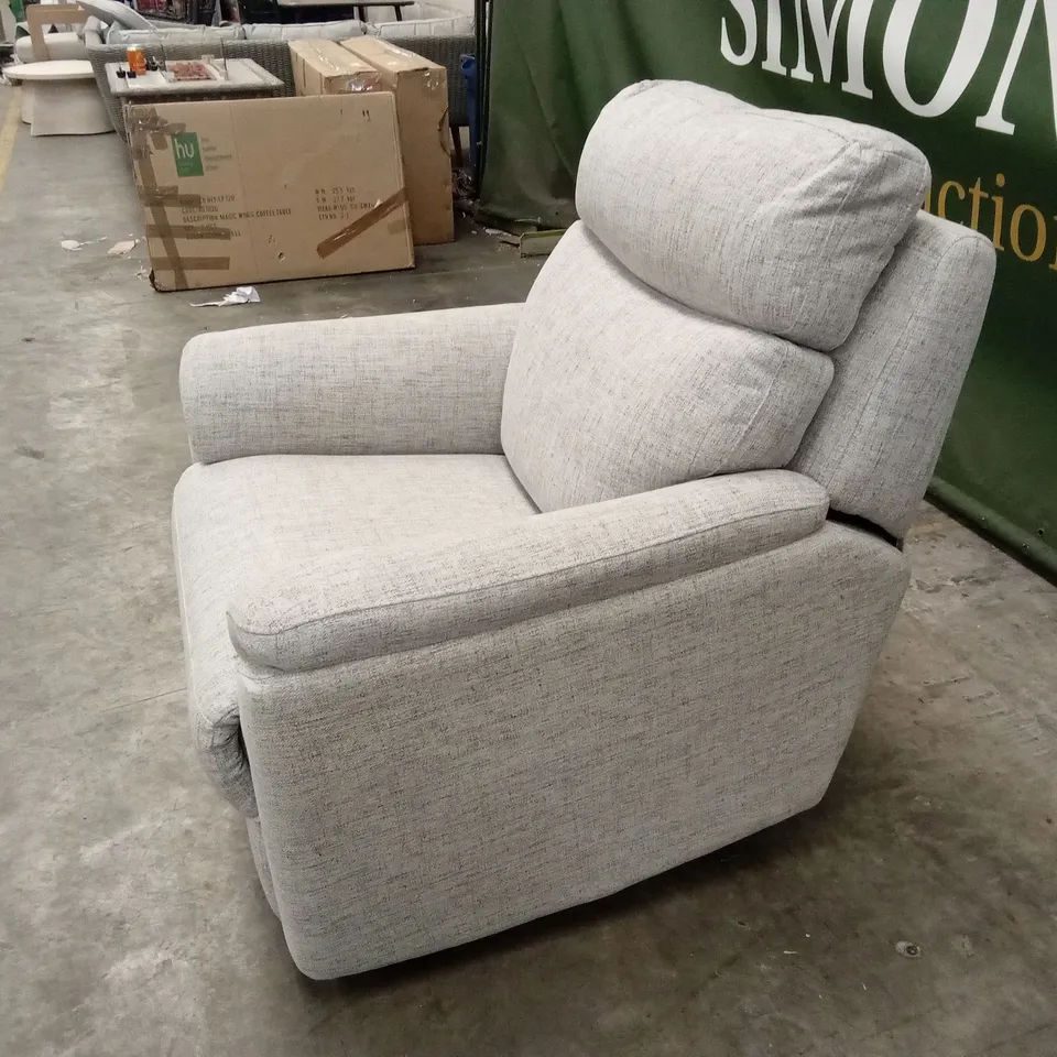 LINEA FABRIC MANUAL RECLINER ARMCHAIR RRP £549