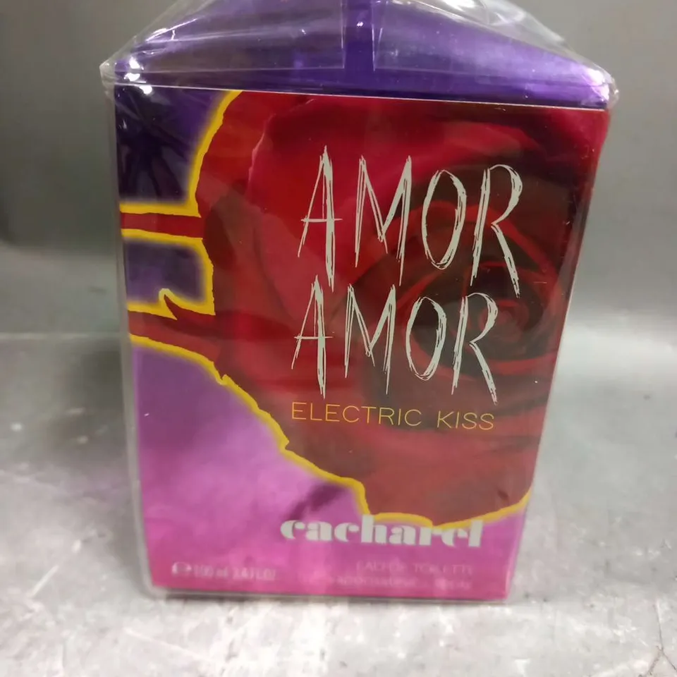 BOXED AMOR AMOR ELECTRIC KISS EARCHEL EAU DE TOILETTE 100ML