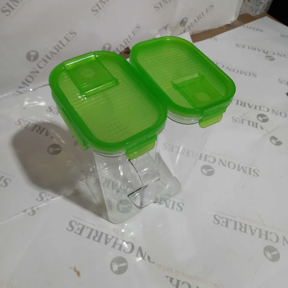 BOXED LOCK AND LOCK SET OF 2 DRINK JUGS IN LIME GREEN