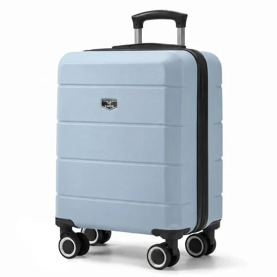 BOXED LUGG 15" JETSET SUITCASE - SLATE BLUE 