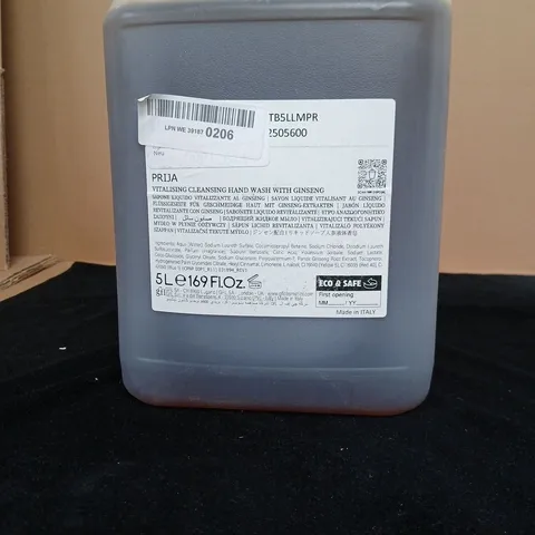 VITALISING CLEANSING HAND WASH WITH GINSENG – 5L