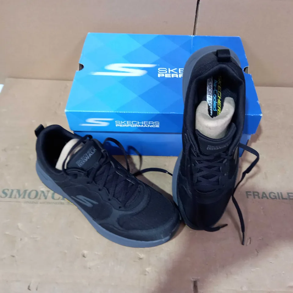 BOXED PAIR OF SKECHERS - SIZE 9