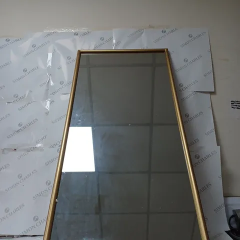 BOXED ALISON CORK PEACOCK FULL LENGTH WALL MIRROR - COLLECTION ONLY