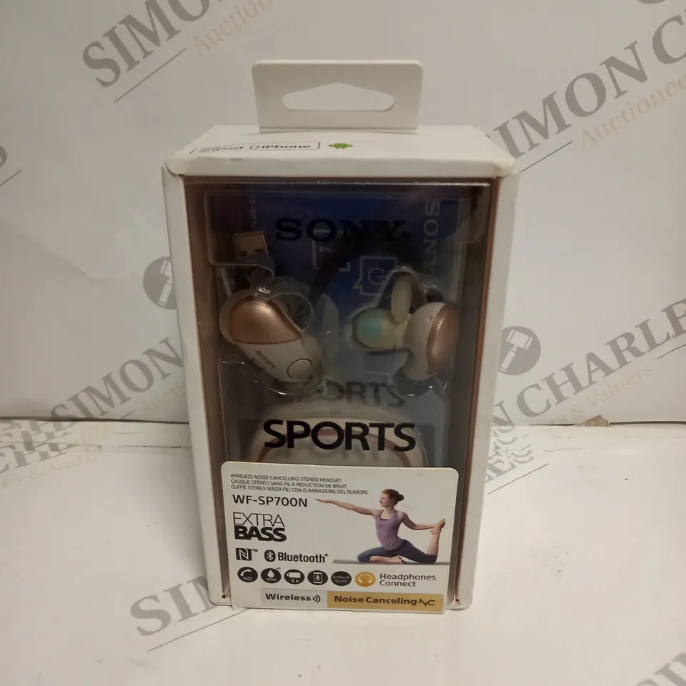 BOXED SONY WF-SP700N SPORTS WIRELESS EARPHONES 