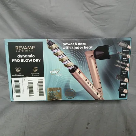 BOXED REVAMP DYNAMIC PRO BLOW DRY IONIC AIRSTYLER