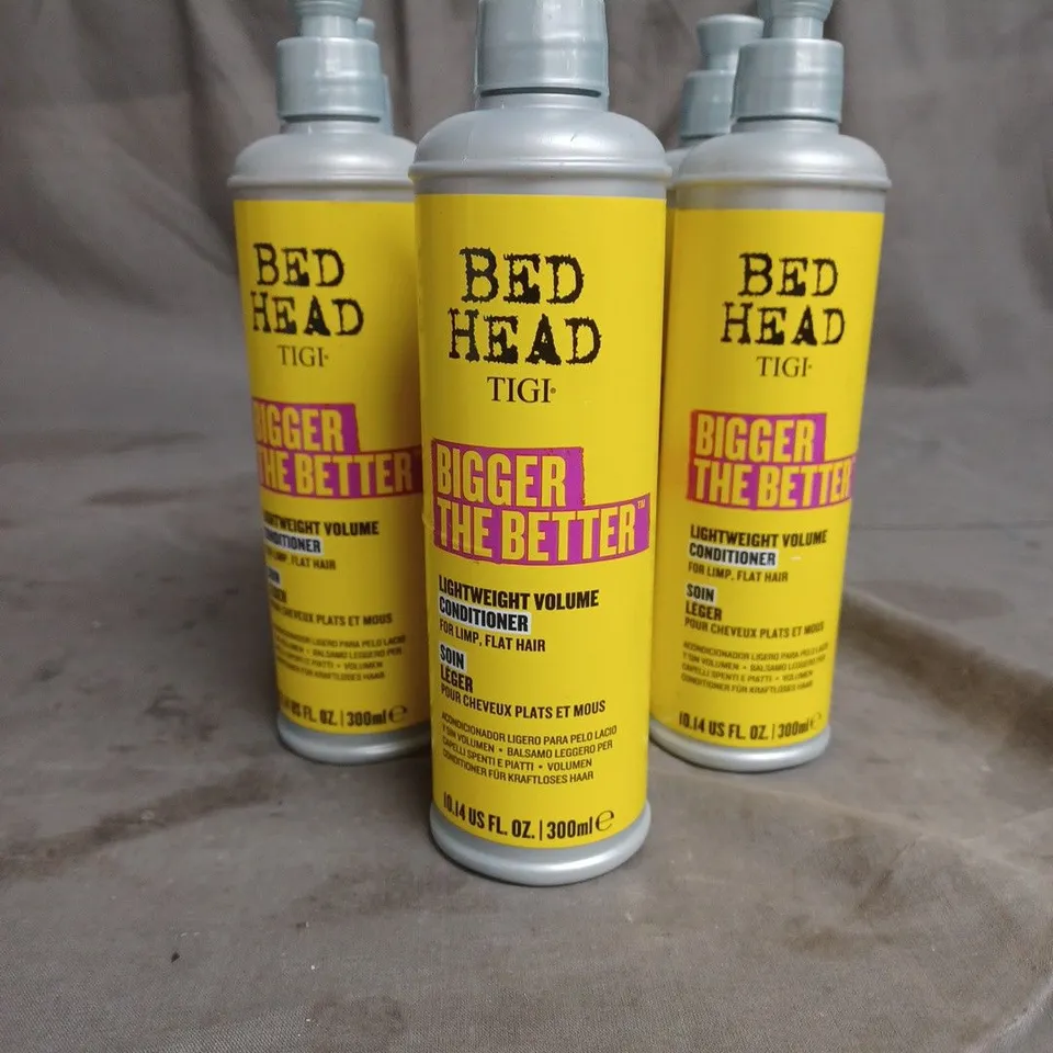 LOT OF 7 BED HEAD TIGI LIGHTWEIGHT CONDITIONERS 300ML