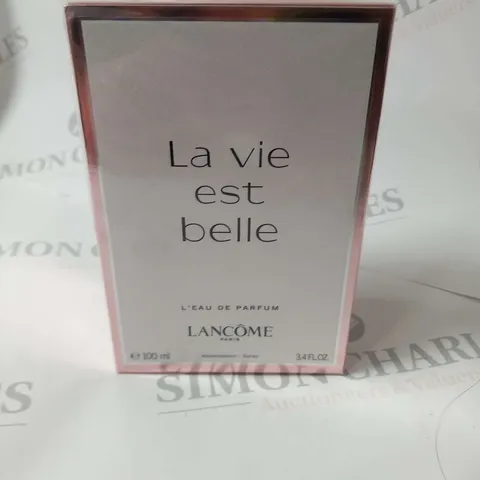 BOXED AND SEALED LANCΓME "LA VIE EST BELLE" EAU DE PARFUM SPRAY 100ML