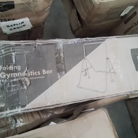 BOXED KAYMAN FOLDING GYMNASTICS BAR