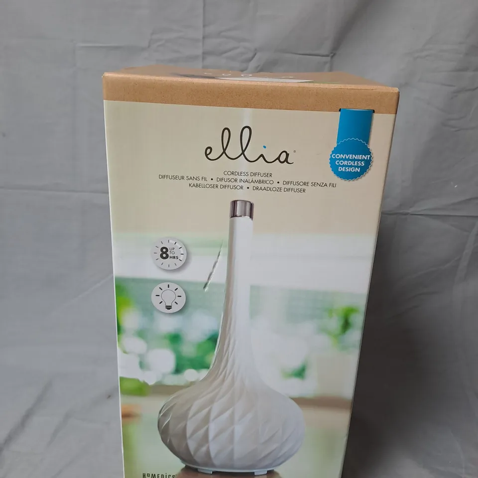 HOMEDICS ELLIA CORDLESS DIFFUSER