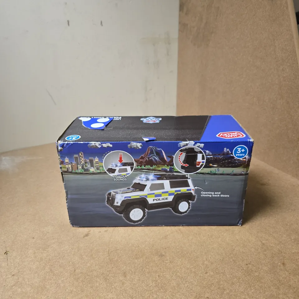 POLICE CAR TOY WITH LIGHTS & SOUNDS – BOXED (3+ YEARS)