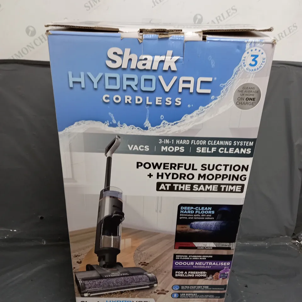 BOXED SHARK HYDROVAC CORDLESS