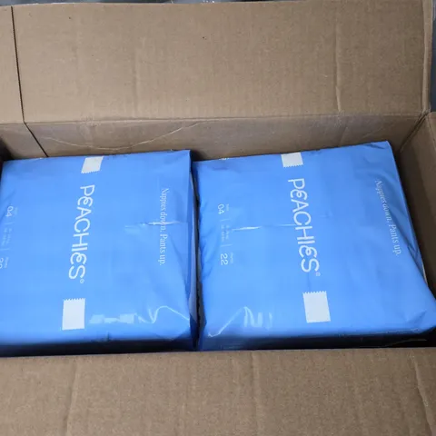 BOX OF APPROXIMATELY 8 PACKS OF NAPPIES