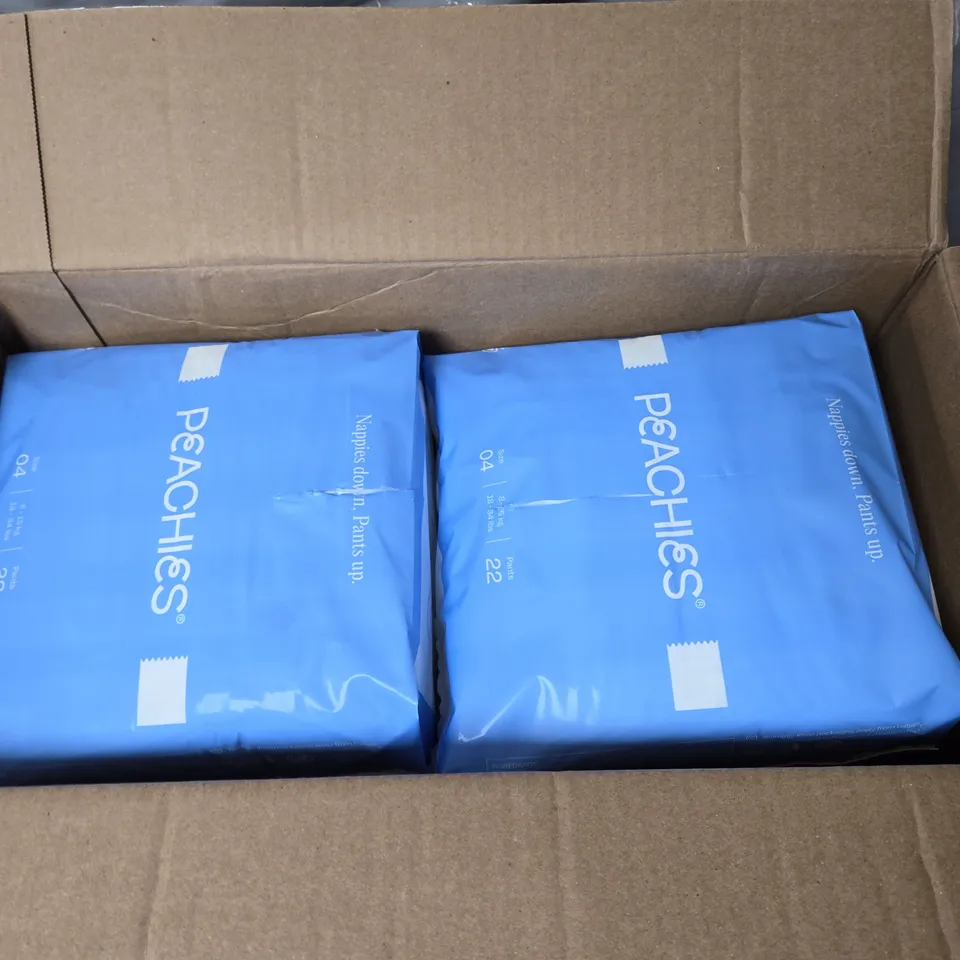 BOX OF APPROXIMATELY 8 PACKS OF NAPPIES