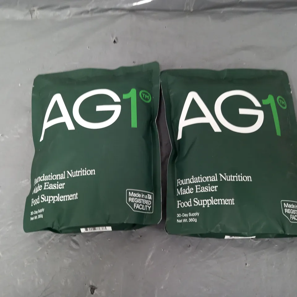 2X AG1 GREENS POWDER 