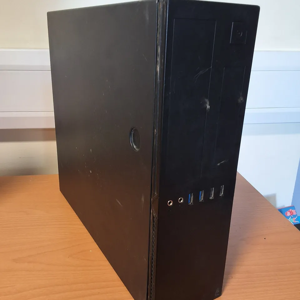 DESKTOP PC WITH CRUCIAL 8GB DDR4 RAM, ASUS H110M-R MOTHERBOARD AND GT-300 POWER SUPPLY