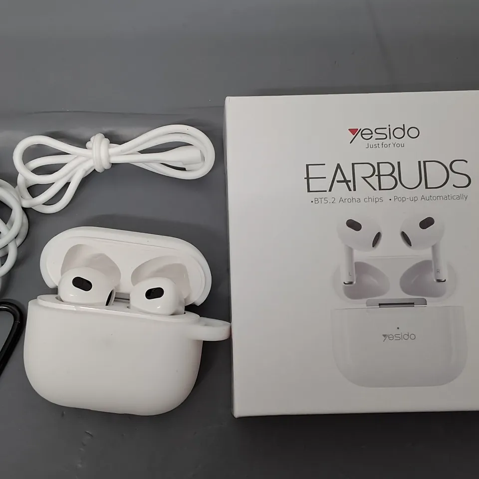 LOT OF 3 BOXED PAIRS OF YESIDO EARBUDS