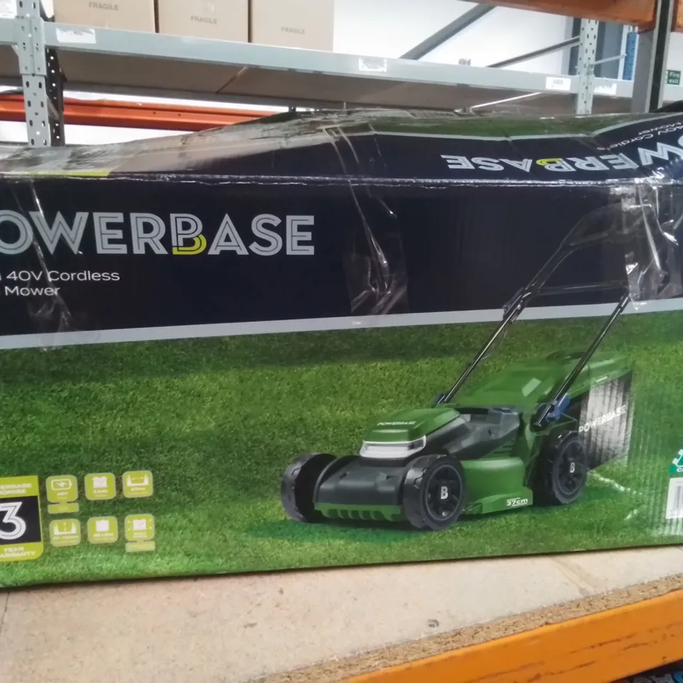 POWERBASE 40V CORDLESS LAWN MOWER 