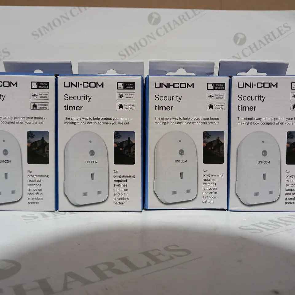 UNI-COM SET OF 4 SECURITY TIMERS