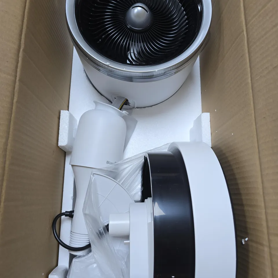 BOXED BLISS & BEYOND SMART CLIMATE MIST FAN