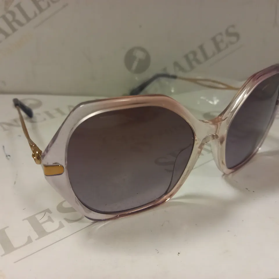 COACH GRADIENT TRANSPARENT HEXAGONAL SUNGLASSES RRP £137