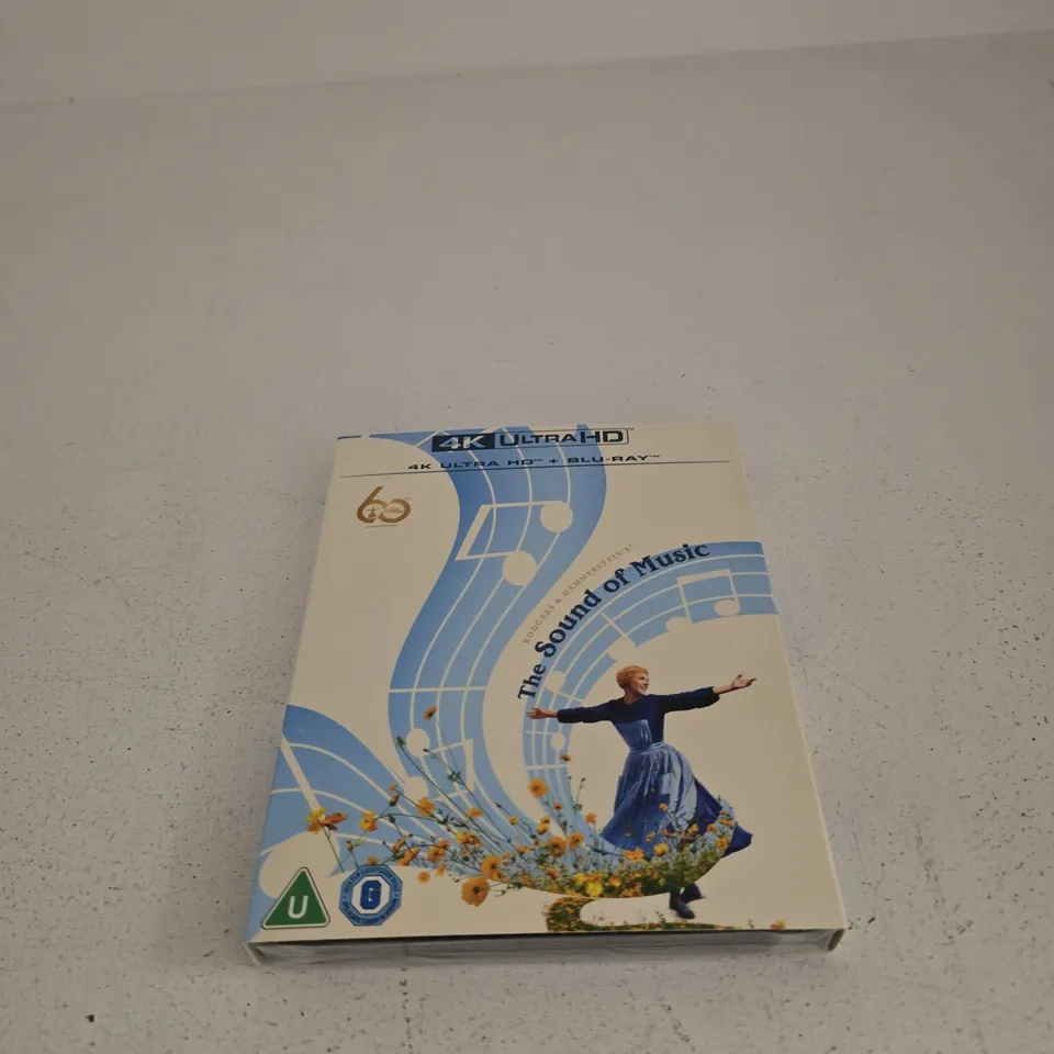 THE SOUND OF MUSIC 4K ULTRA HD + BLU RAY 60TH ANNIVERSARY SEALED