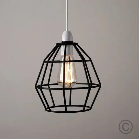 BOXED HANEY METAL OVAL PENDANT