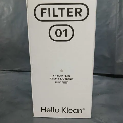 HELLO KLEAN FILTER 01 SHOWER FILTER CASING AND CAPSULE