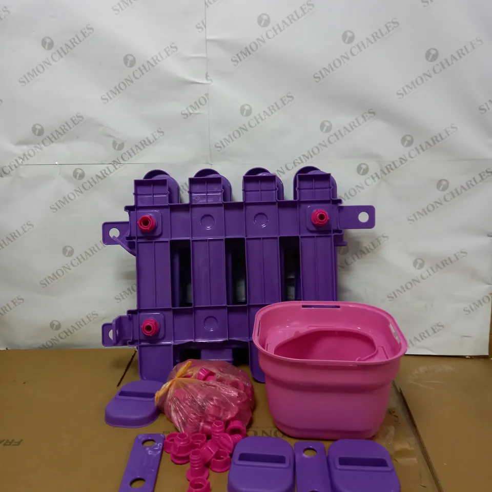 BOXED DOLU CITY PLAY HOUSE WITH FENCE - PINK  RRP £149.99