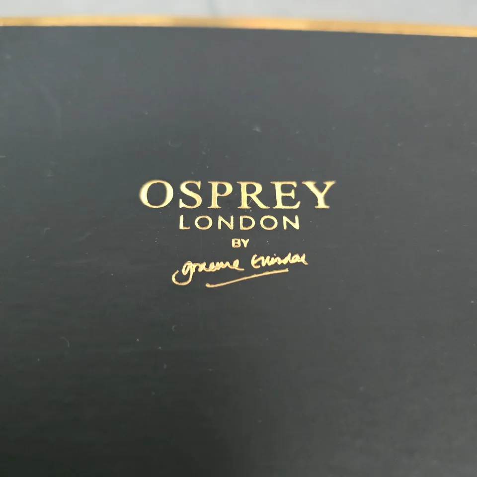 OSPREY LONDON THE SOFIA PURSE – BURGUNDY LEATHER WALLET WITH WRIST STRAP (BOXED)