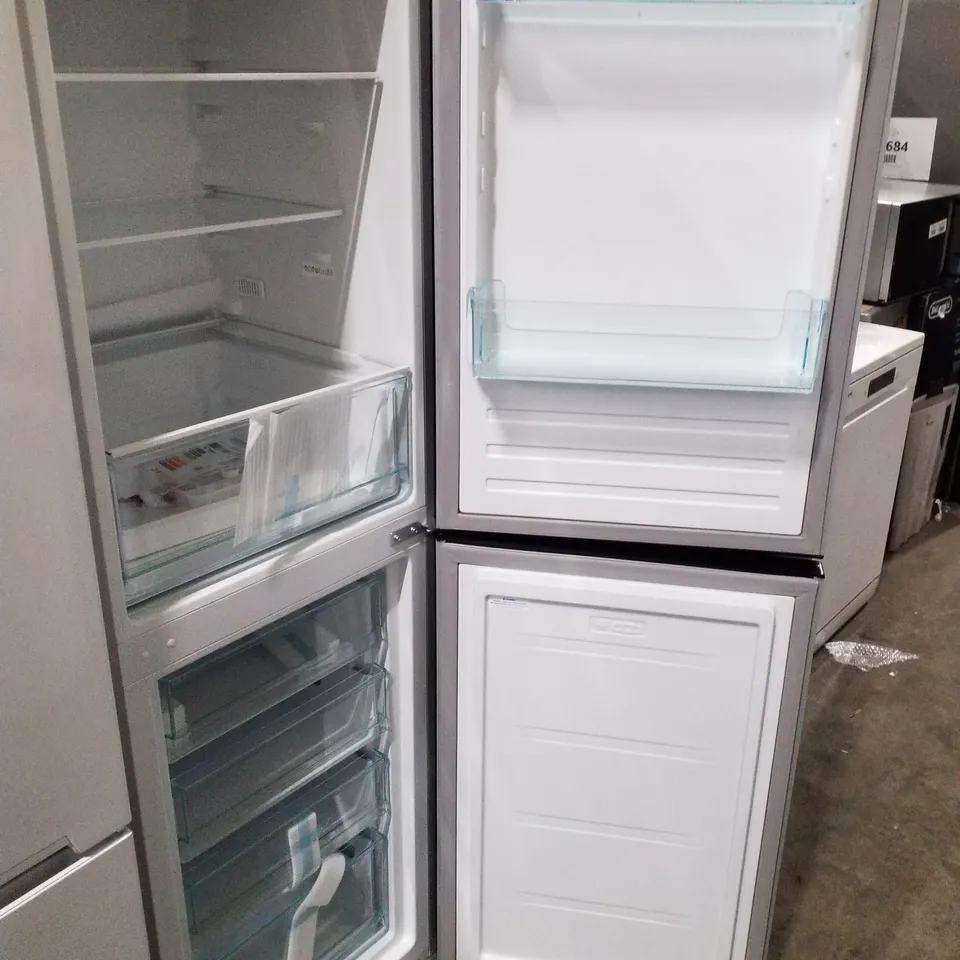 CANDY LOW FROST 50/50 FRIDGE FREEZER IN SILVER CCT3L517ESK - UNPROCESSED RAW RETURN