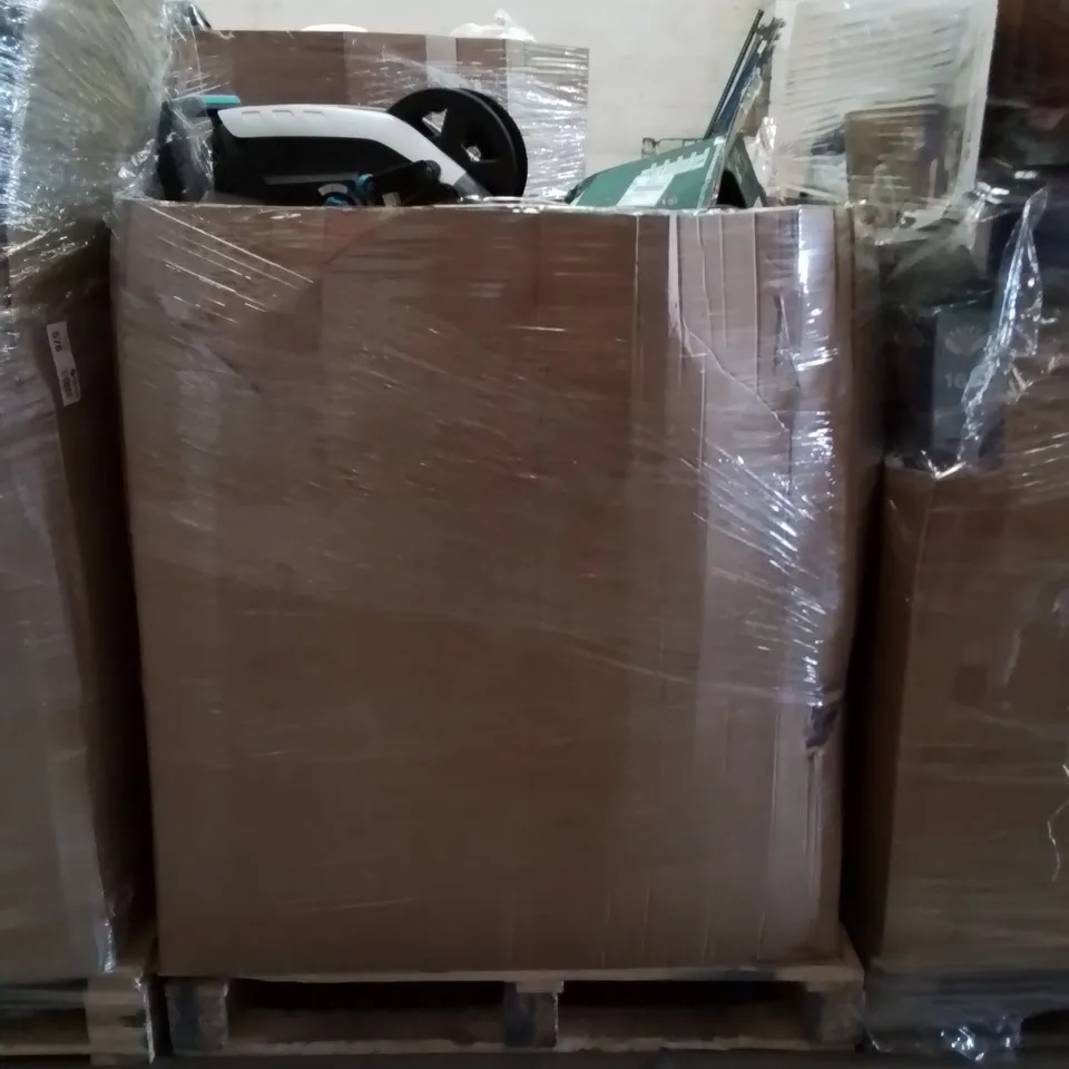 PALLET TO CONTAIN A LARGE QUANTITY OF PRESSURE WASHERS