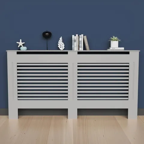 BOXED NEHLANI RADIATOR COVER - GREY (1 BOX)