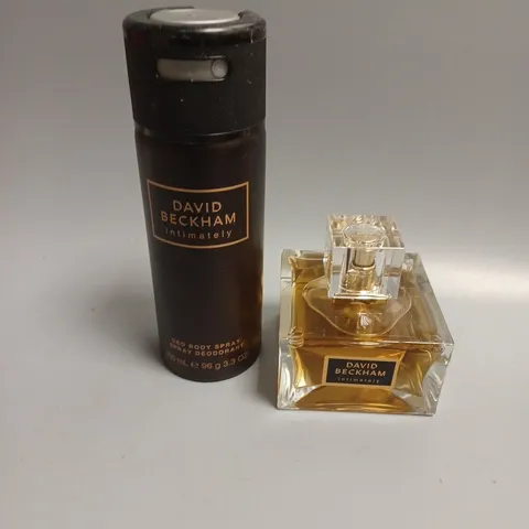 BOXED DAVID BECKHAM INTIMATELY FRAGRANCE SET